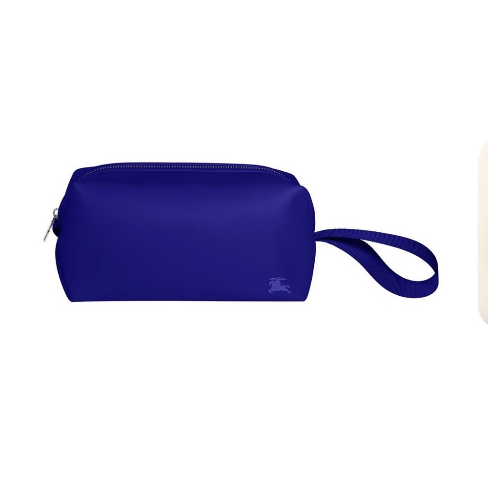 Burberry Hero Stylish Blue Wristlet Toiletry Bag